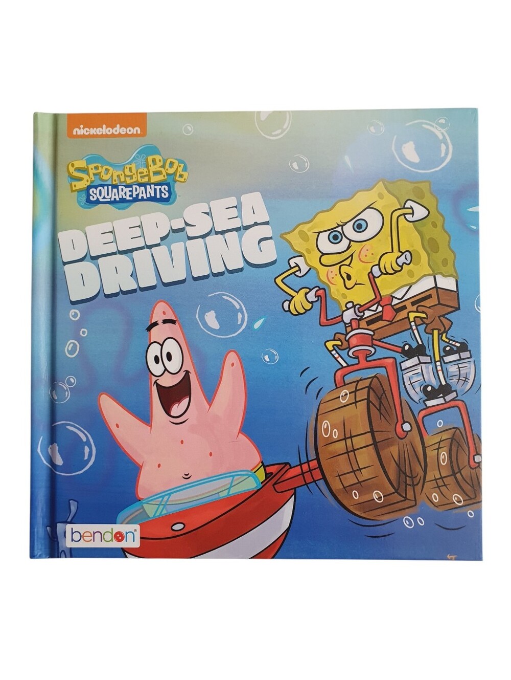 Nickelodeon Sponge Bob SquarePants Deep-Sea Driving Hard Cover Book